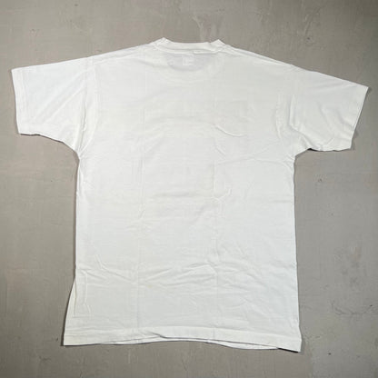 1992 Hollyfield vs Bowe White Tee Size Large USED v19518