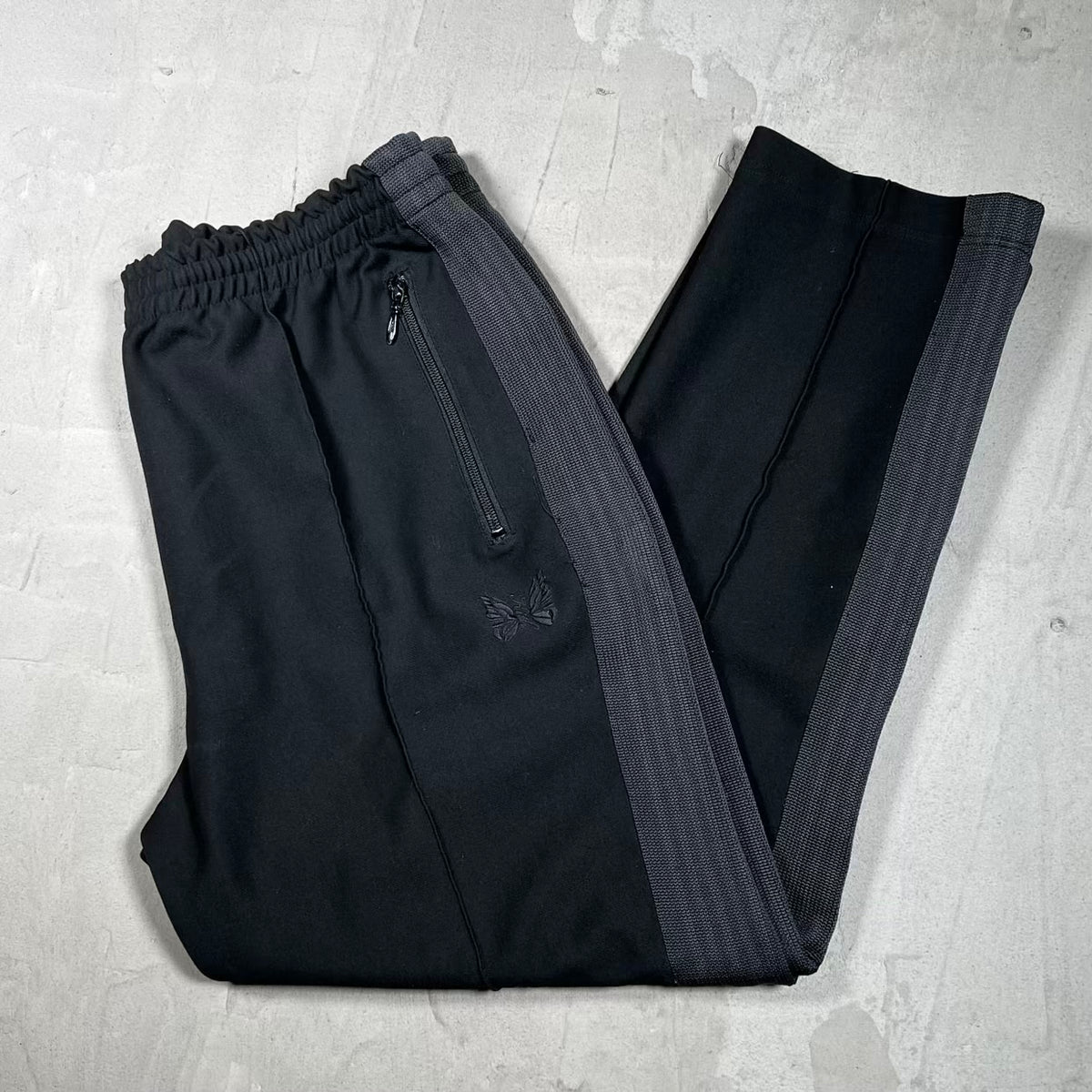 Kith Needles Black Track Pants Size XL USED x18455