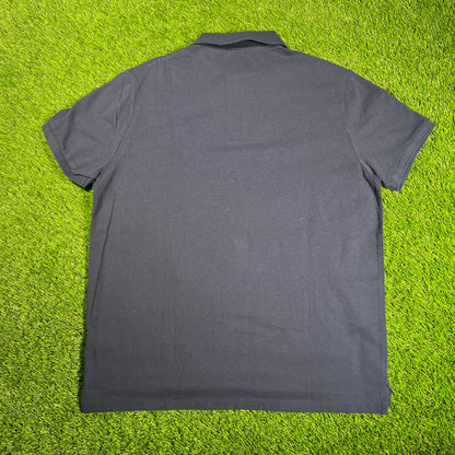 Polo Ralph Lauren Crest Navy Polo Tee Size XL USED v18184