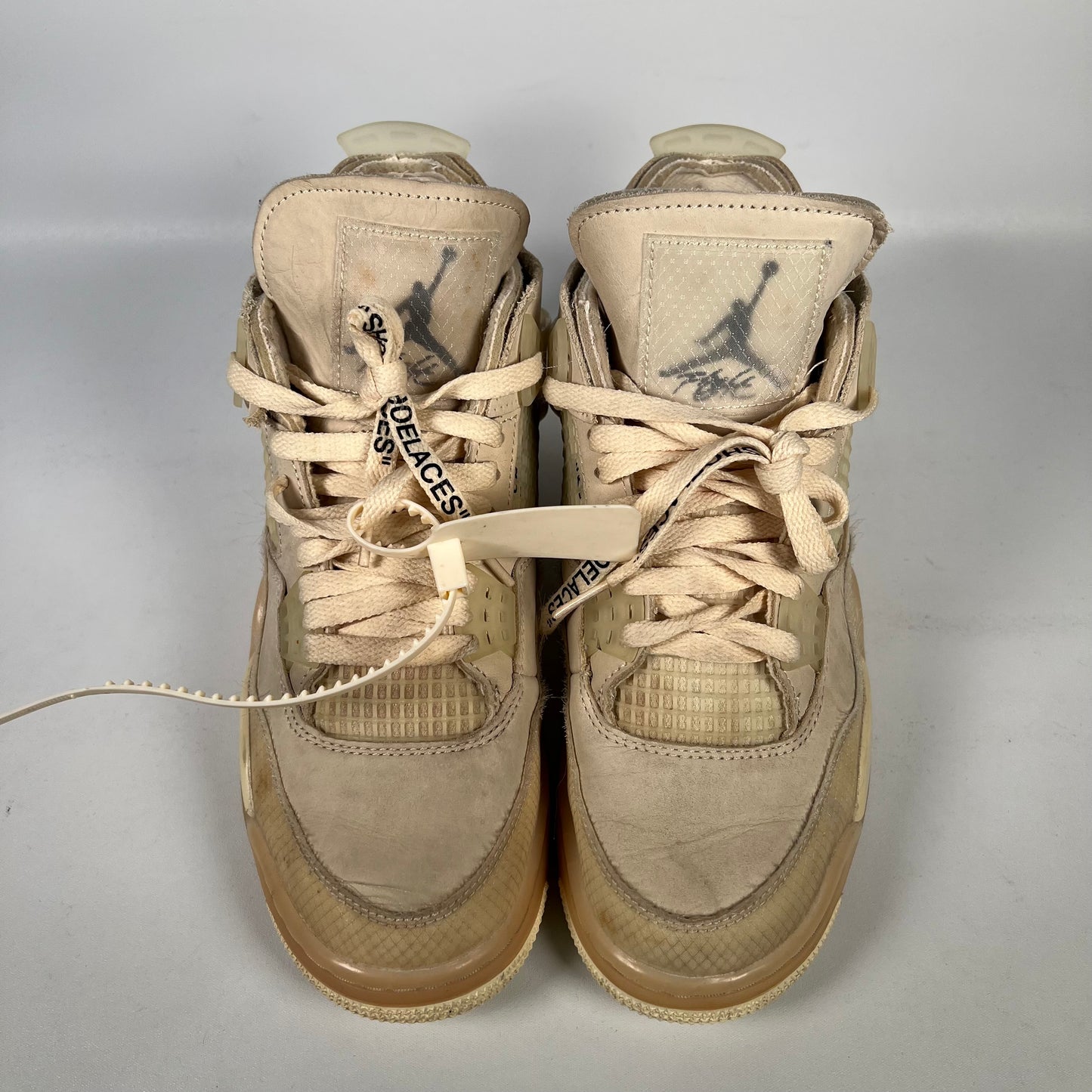 Jordan 4 Off White Sail Size 7.5m / 9w USED s15717