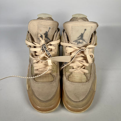 Jordan 4 Off White Sail Size 7.5m / 9w USED s15717