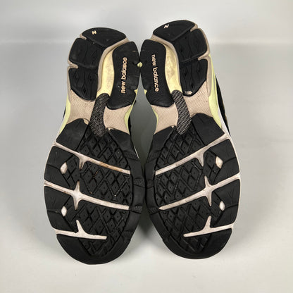 New balance 990v3 black green yellow Size 10 USED s12254