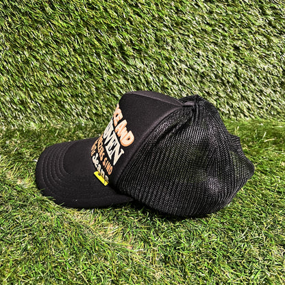 Kapital Beethoven Black Trucker Hat USED x13592