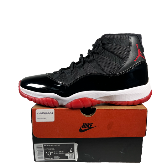 Jordan 11 Playoff Bred (2019) Size 10.5 USED s19162