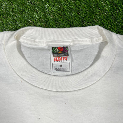 2002 Doo Wopp Radio City White Tee Size Large USED v17419