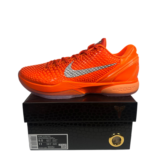 Nike Kobe 6 Total Orange (2025) Size 9.5 NEW s17660