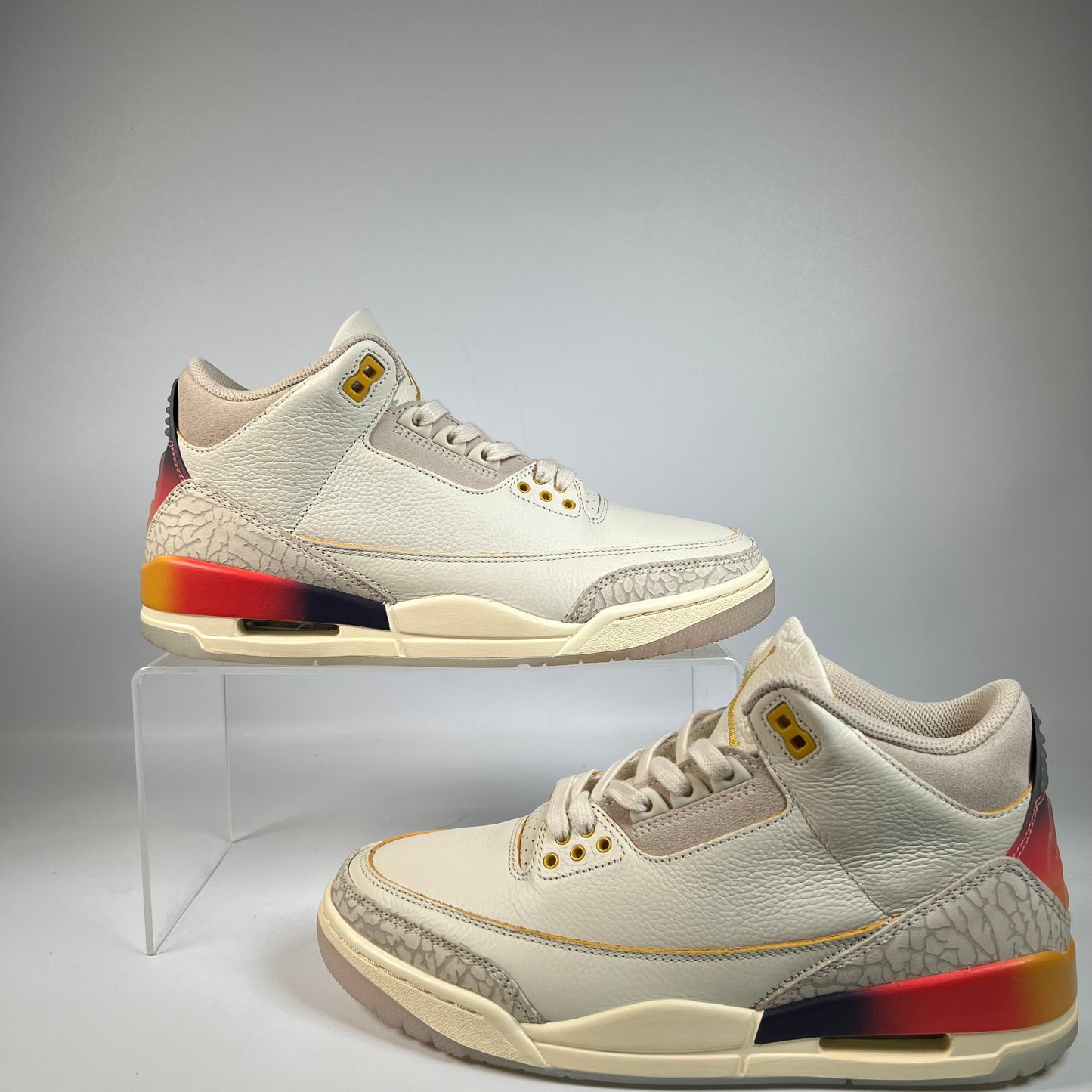 Jordan 3 J Balvin Medelin Sunset (2023) Size 8 USED s21948