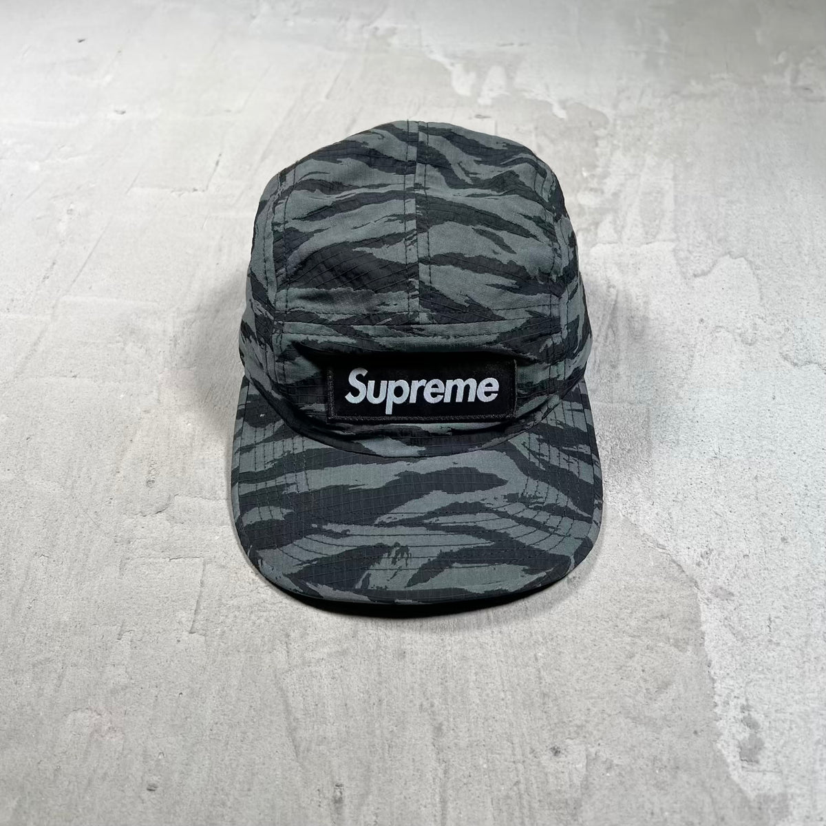 Supreme Tiger Camo Ripstop Camp Hat (2026) USED x18845