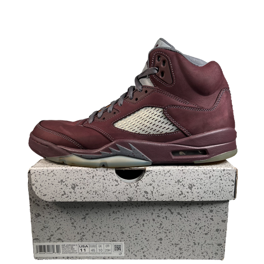 Jordan 5 Burgundy (2023) Size 11 USED s21193