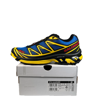 Salomon XT-6 JJJJound Nautical Blue Lemon (2025) Size 10.5 USED s23314
