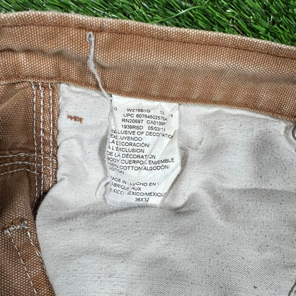 Y2K Dickies Tan Cargo Pants Size 36 USED v16801