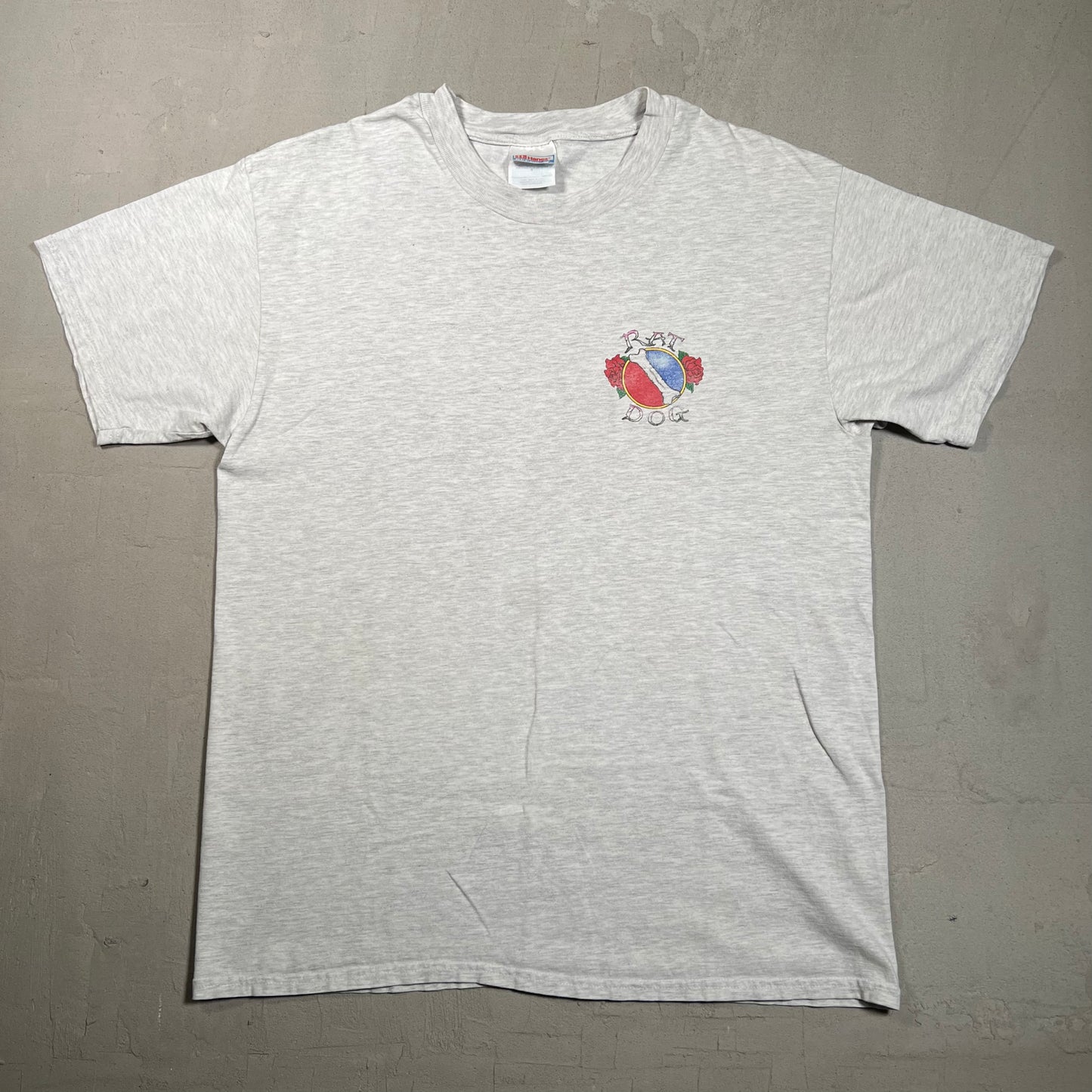 1997 Rat Dog Furthur Festival Grey Tee Size Large USED v19438