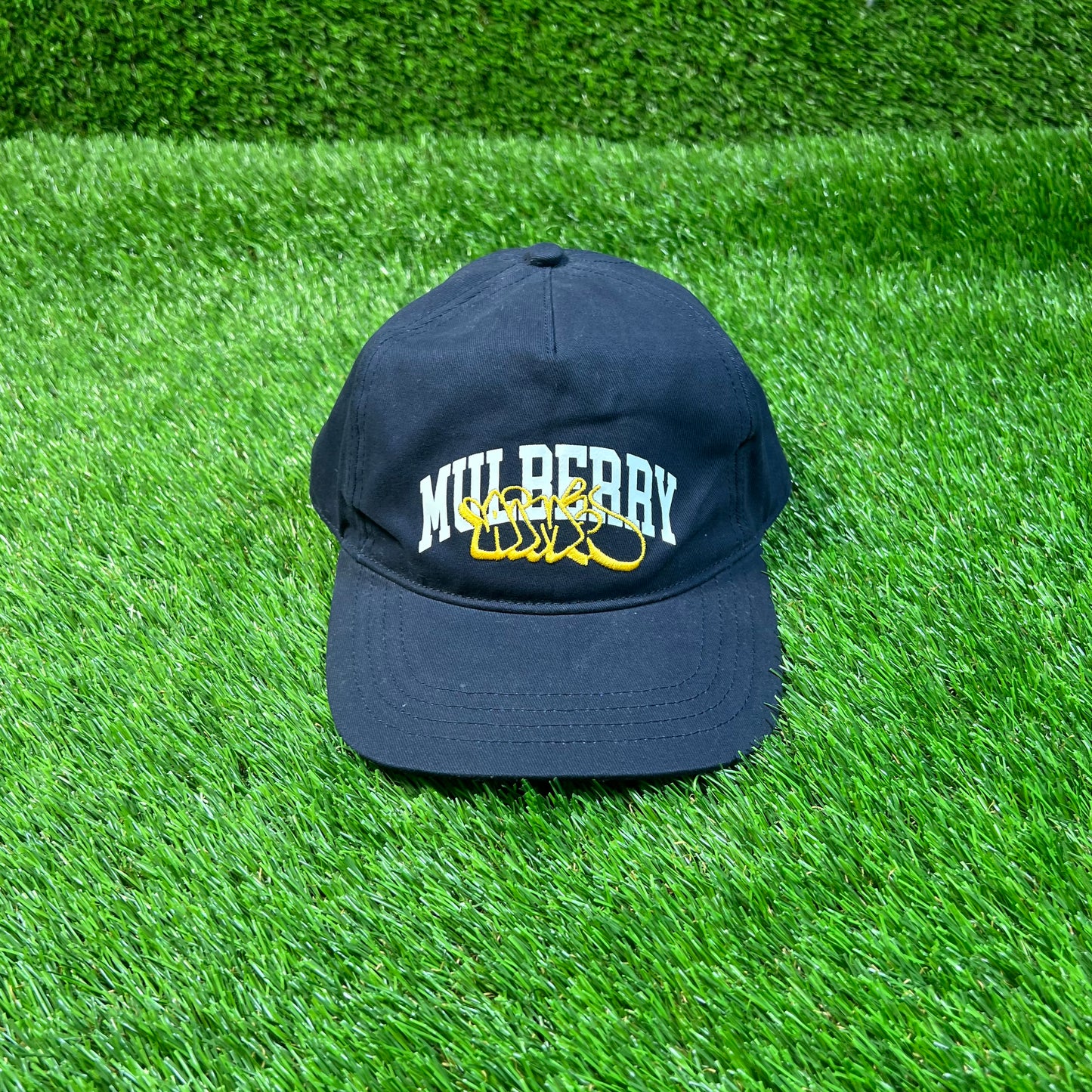Aime Leon Dore ALD Mulberry Navy Snapback USED x16849