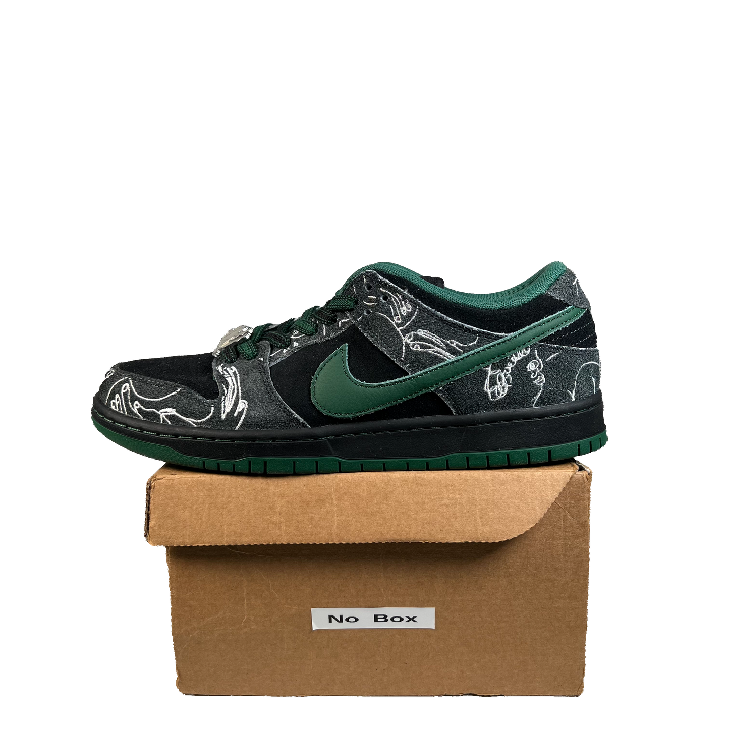 Nike SB Dunk Low There Skateboards (2024) Size 10 USED s21882