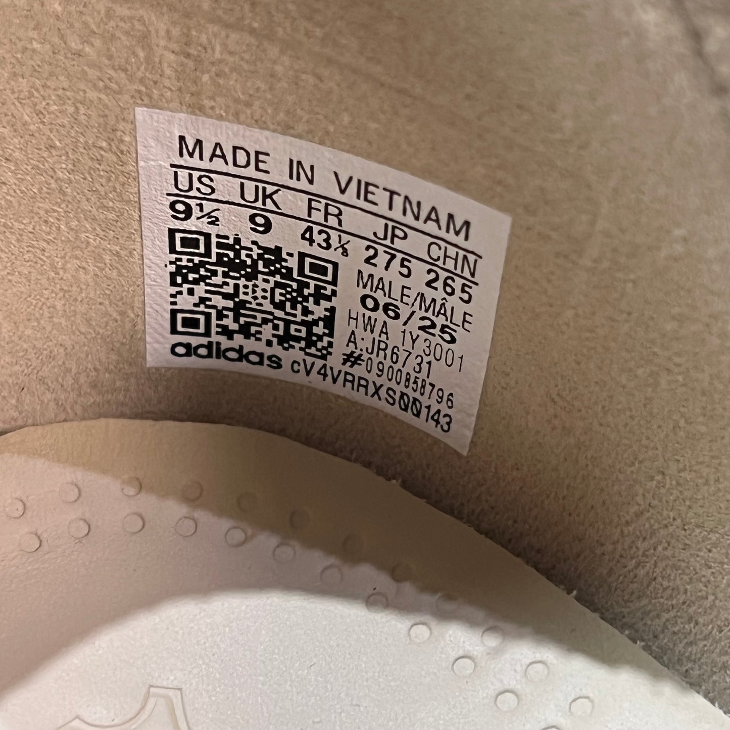Adidas Clarks 4D Wallabee Ronnie Fieg (2025) Size 9.5 USED s20740