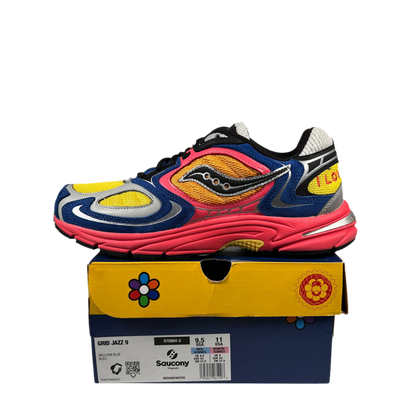 Saucony Grid Jazz 9 Jae Tips "I Love You, But I'm Busy" Size 9.5 USED s18800
