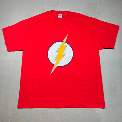 1990s DC Comics Flash Red Tee Size XL USED v18301