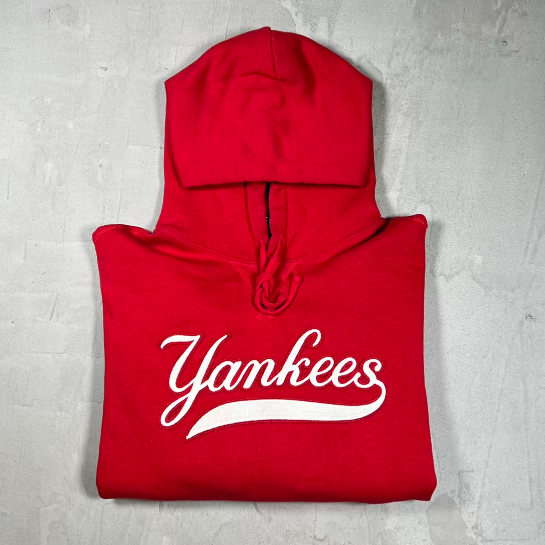 Polo Ralph Lauren Yankees Ralph Red Hoodie (2021) Size Medium USED x18975