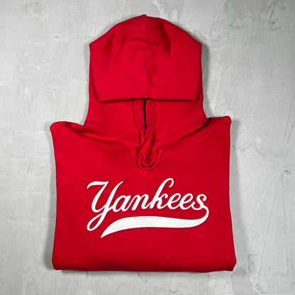 Polo Ralph Lauren Yankees Ralph Red Hoodie (2021) Size Medium USED x18975
