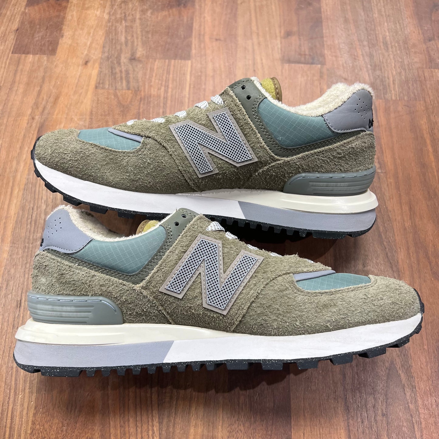 New Balance 574 Legacy Stone Island Size 10 USED s17088