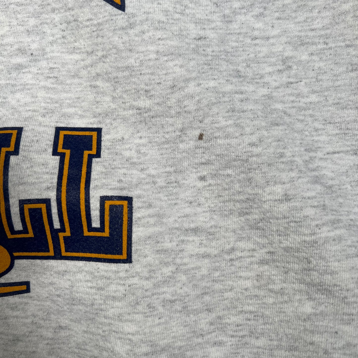 1990s Hackensack Football Comets Football Grey Crewneck Size XL USED v17509