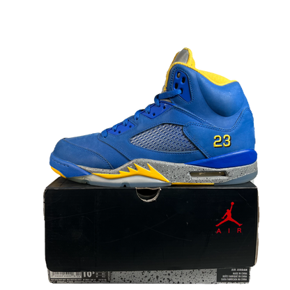 Jordan 5 Retro Laney Varsity Royal (2019) Size 10.5 USED s21993