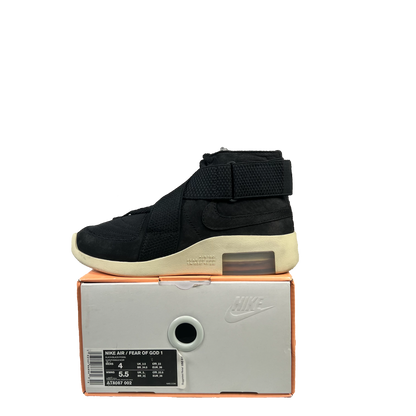 Nike Air Fear of God Raid Black (2019) Size 4M/5.5W USED S20926