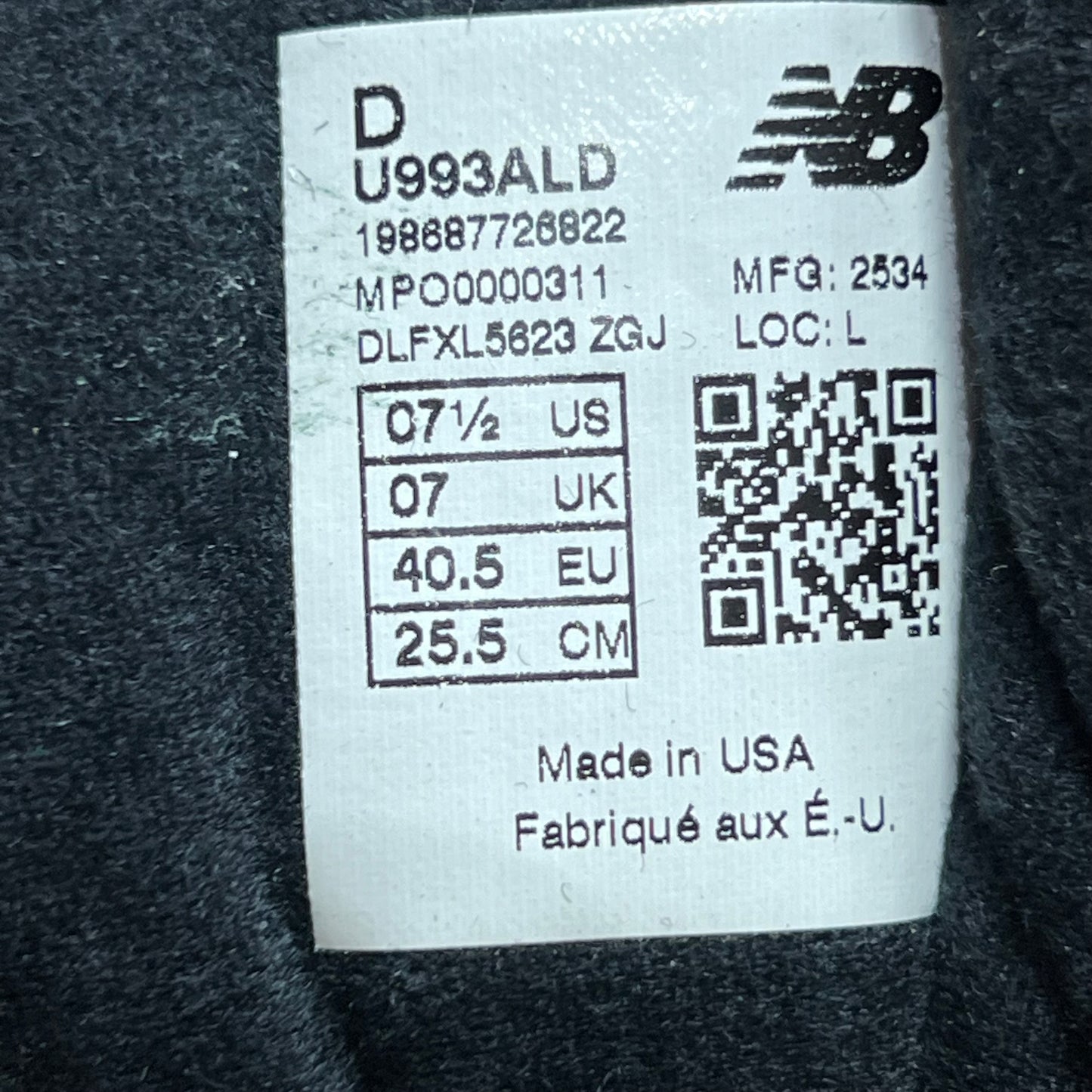 New Balance 993 Aime Leon Dore Pine Grove (2025) Size 7.5 NEW s19193