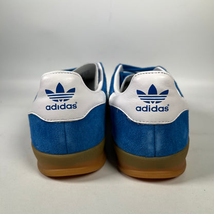 Adidas Gazelle Indoor Blue Bird Gum (2022) Size 8.5 USED s20166