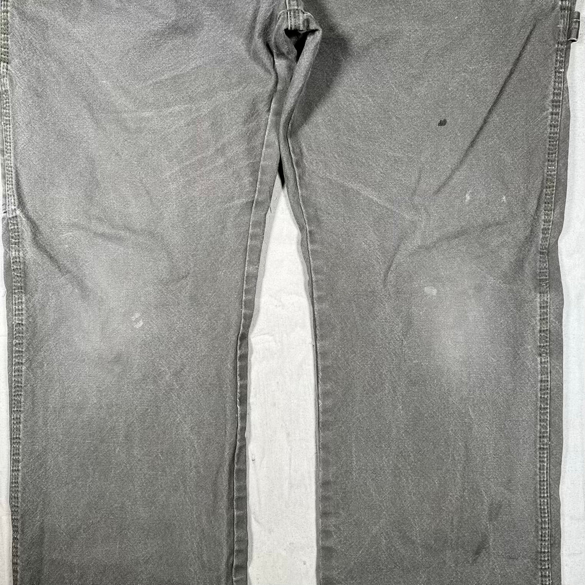 Y2K Dickies Wokrwear Olive Brown Pants Size 38x32 USED v20321