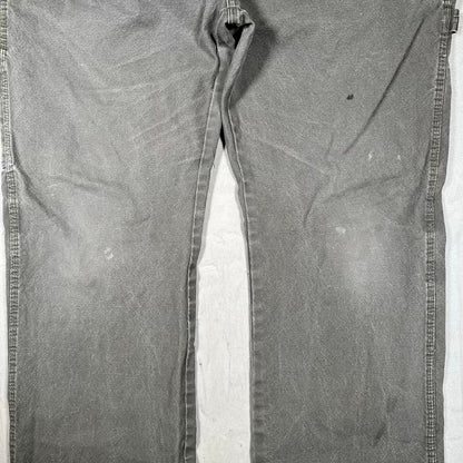 Y2K Dickies Wokrwear Olive Brown Pants Size 38x32 USED v20321