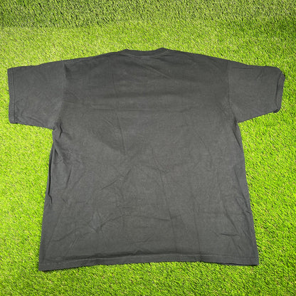 2010s Jordan Michael Jordan Has Overcome Black Tee Size XL USED v16807