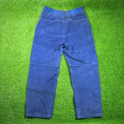 Supreme The North Face Suede Mountain Blue Pants (2023) Size Small USED x16729