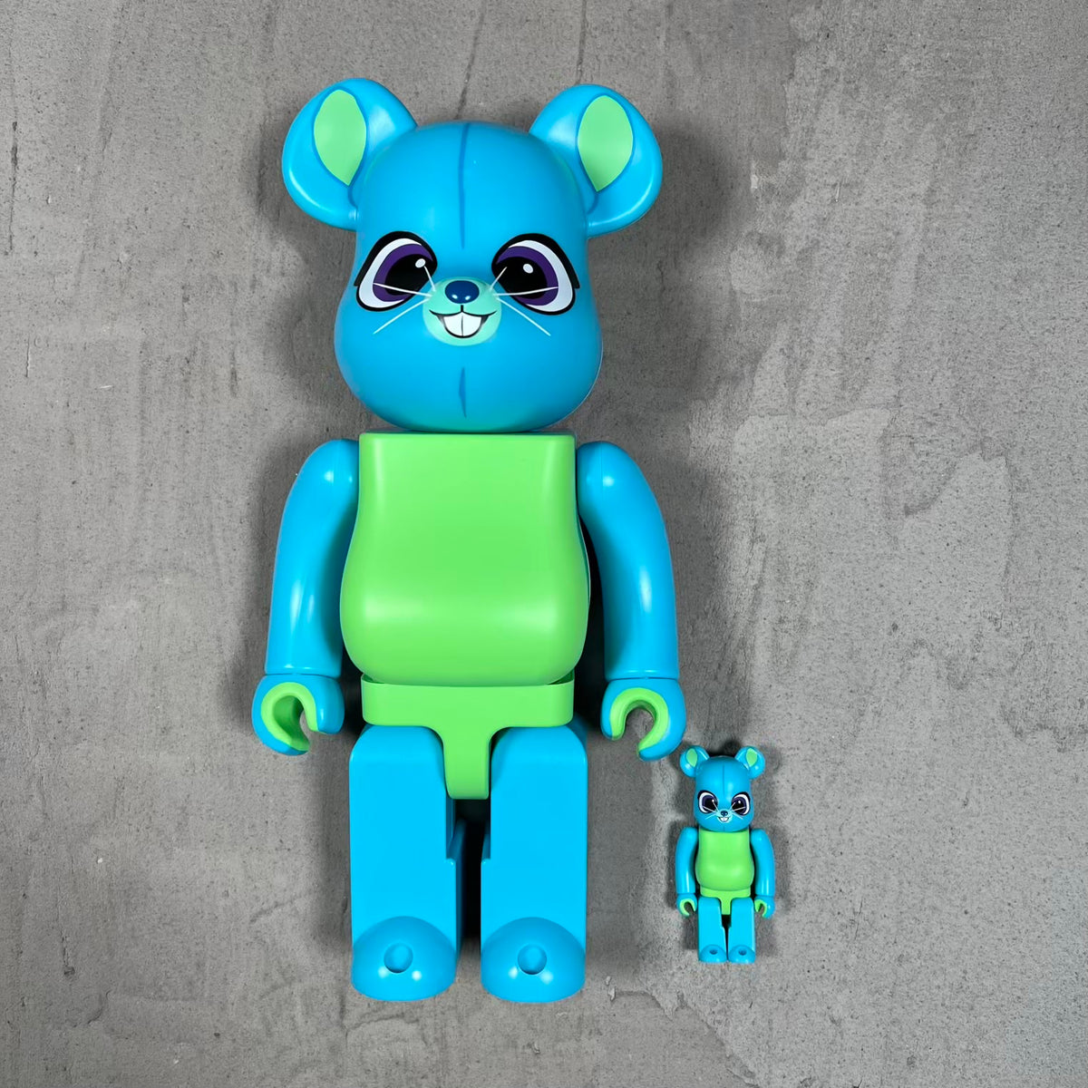 Bearbrick Disney Pixar Toy Story 4 Bunny 100% / 400% Set NEW x18664