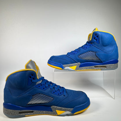 Jordan 5 Retro Laney Varsity Royal (2019) Size 10.5 USED s21993