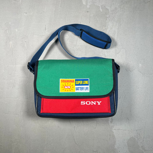 Sony Stamina Handycam Camcorder MultiColor Shoulder Bag USED x17210