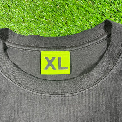 Supervsn High Frequency Black Tee Size XL USED x14704