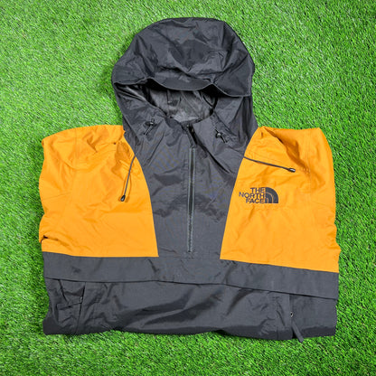 The North Face DryVent Anorak Chili Brown Jacket Size XL USED v18006