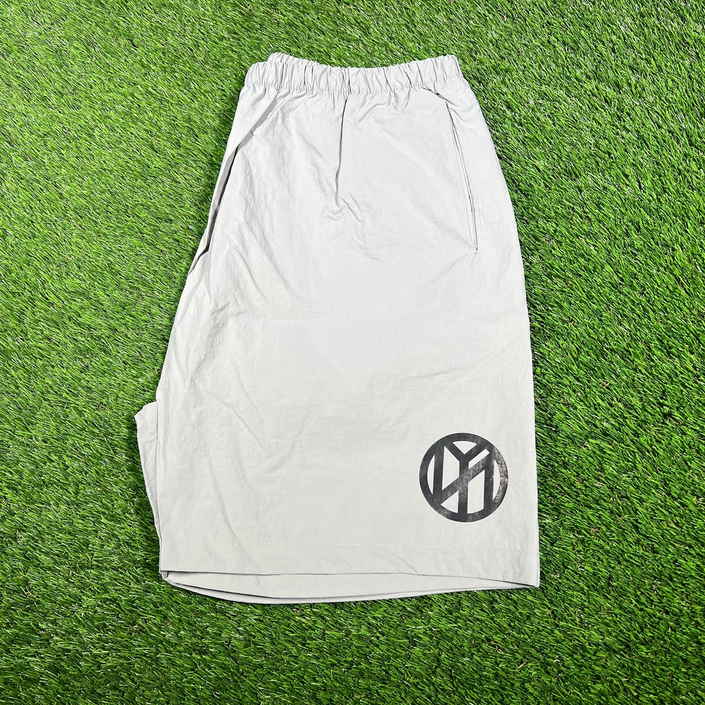 Yeezy x Gosha Rubchinsky Grey Nylon Shorts Size 2 NEW x15100