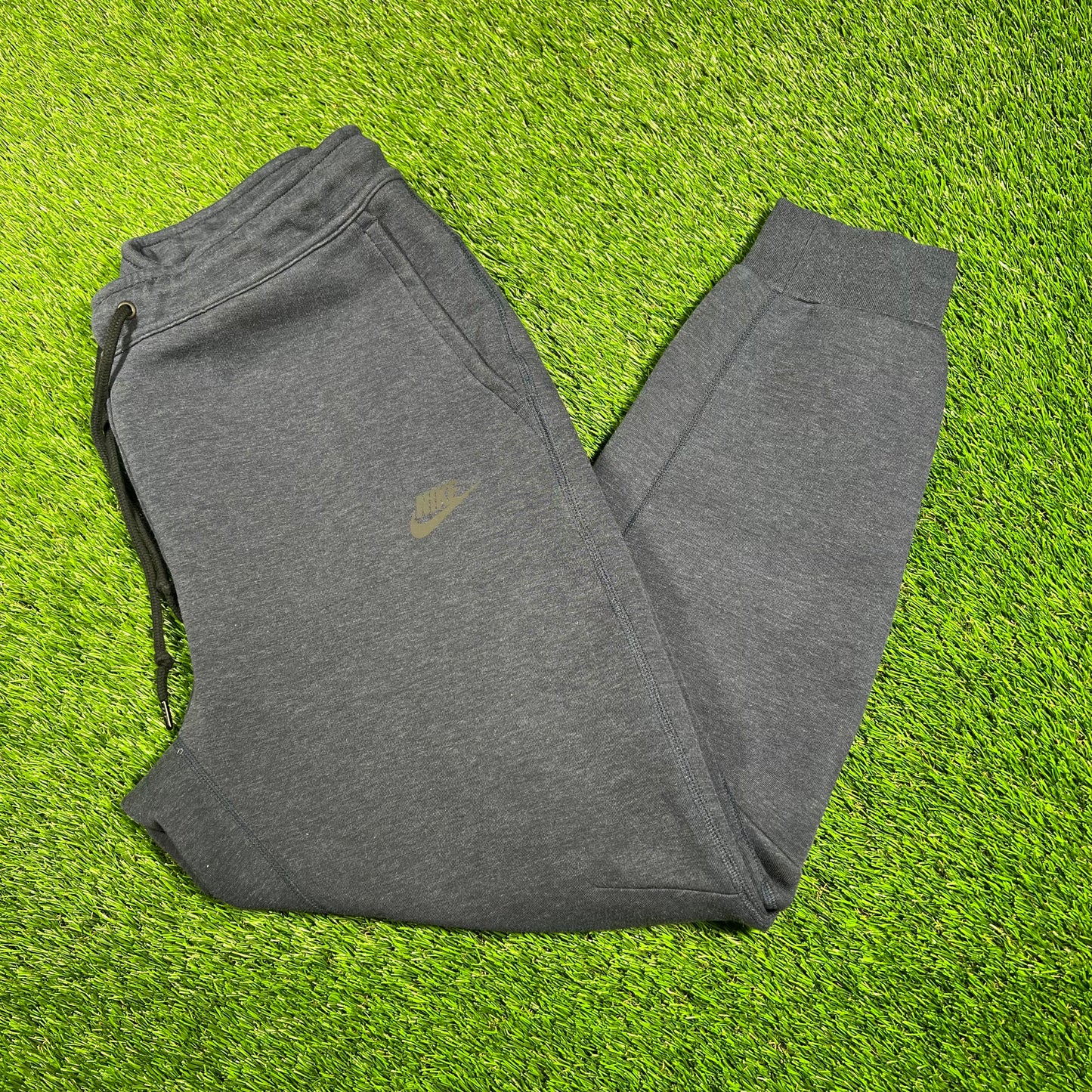 Nike Tech Fleece Washed Blue Pants Size Large USED v17930
