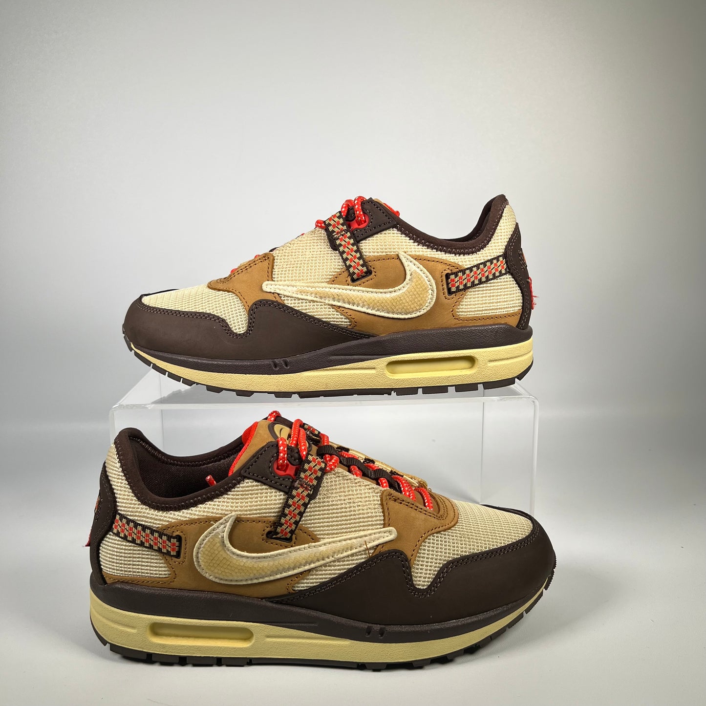 Nike Air Max 1 Cactus Jack Baroque Brown (2022) Size 6.5 USED s18156