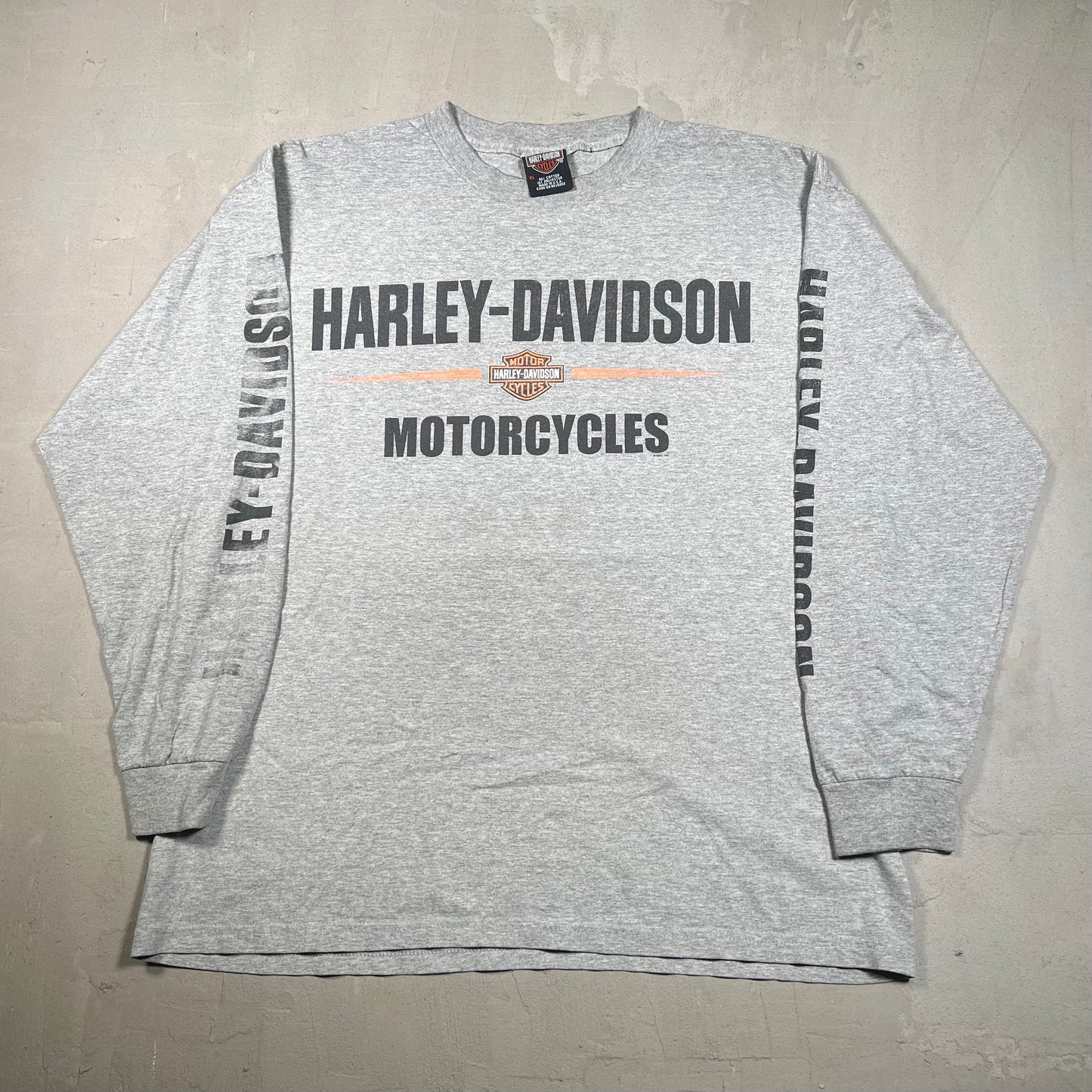 2002 Harley Davidson Temecula Grey Longsleeve Size XL USED v18984