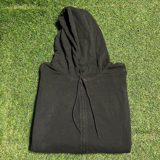 Yeez Gap Zip Up Hoodie Black Size Large NEW x13655