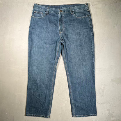 Carhartt Dark Blue Jeans Size 40x30 USED v20362