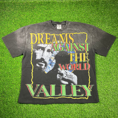 Vale Dreams Against The World Washed Black Size Large New x16635