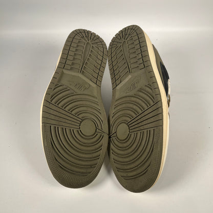 Jordan 1 Low Travis Scott Olive Size 8m/9.5w USED s13819