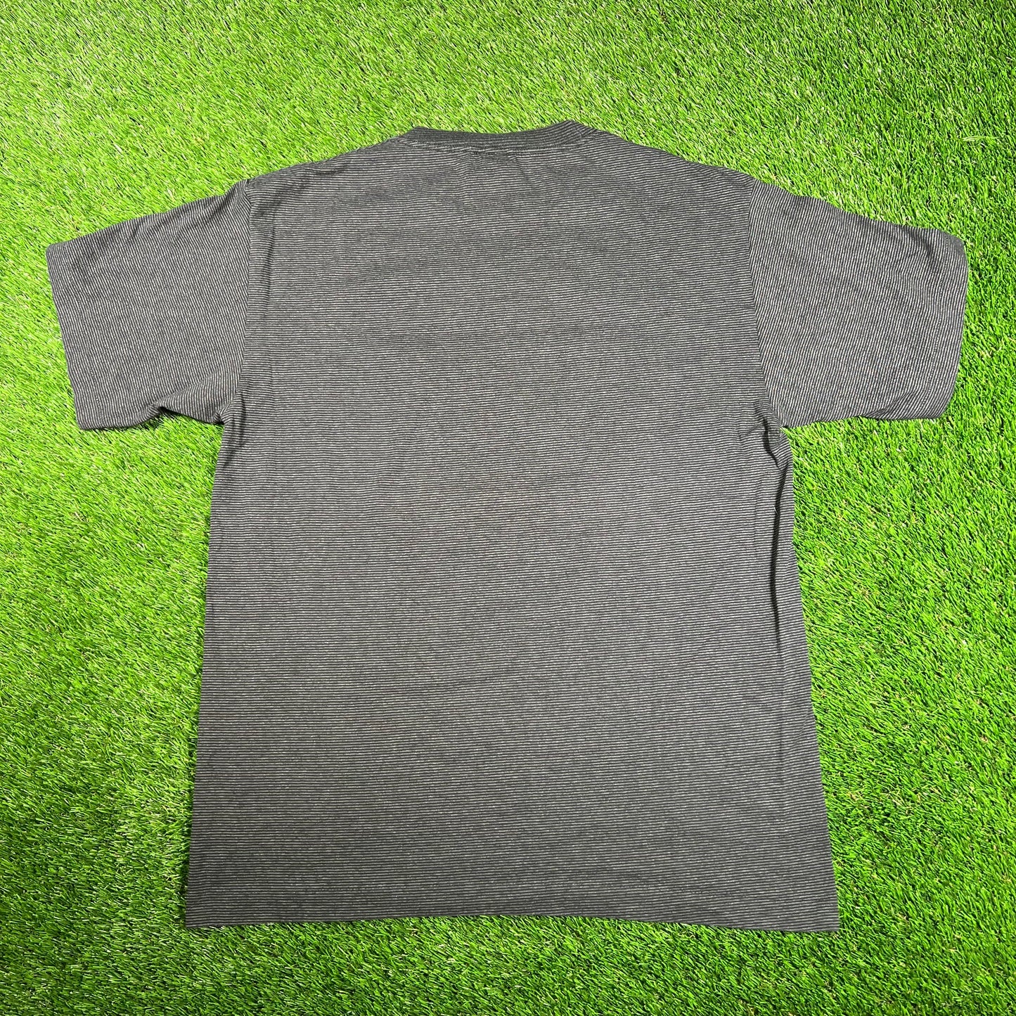 1994 NY Giants 75 Years Striped Black Tee Size XL USED v18054