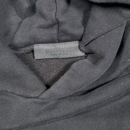 Essentials Fear of God FOG Black Hoodie Size Medium USED x17609