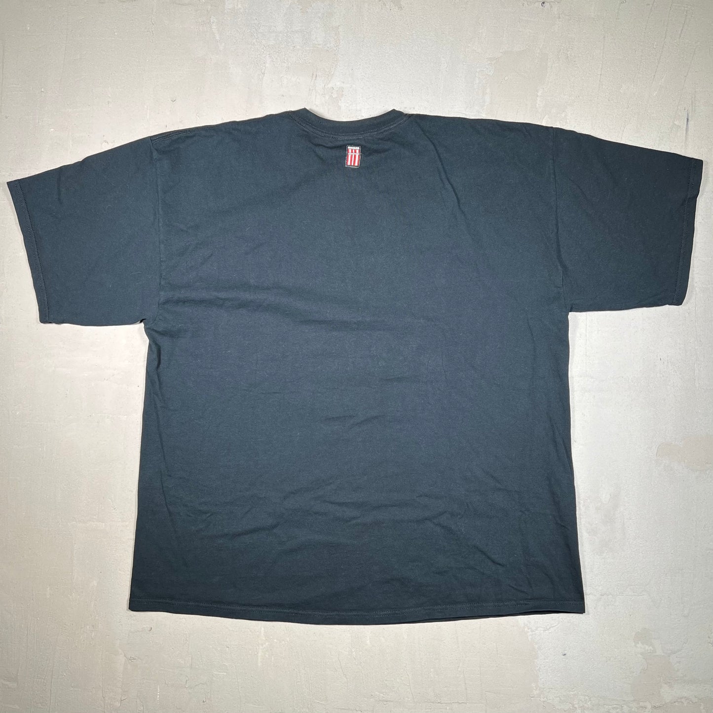 God is Our Refuge Jesus Weight Lifting Black Tee Size XXL USED v19044