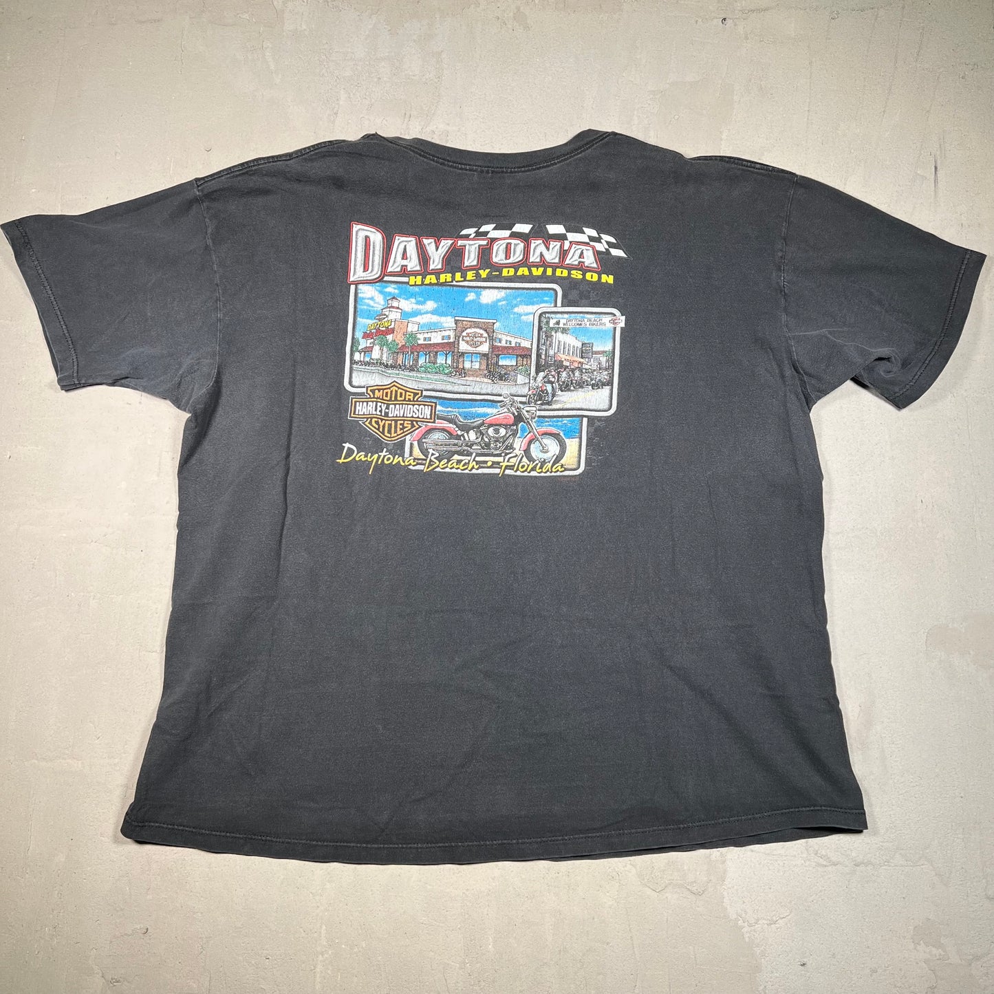 2002 Harley Davidson Black "Lookalikes" Tee Size 3XL USED v19406